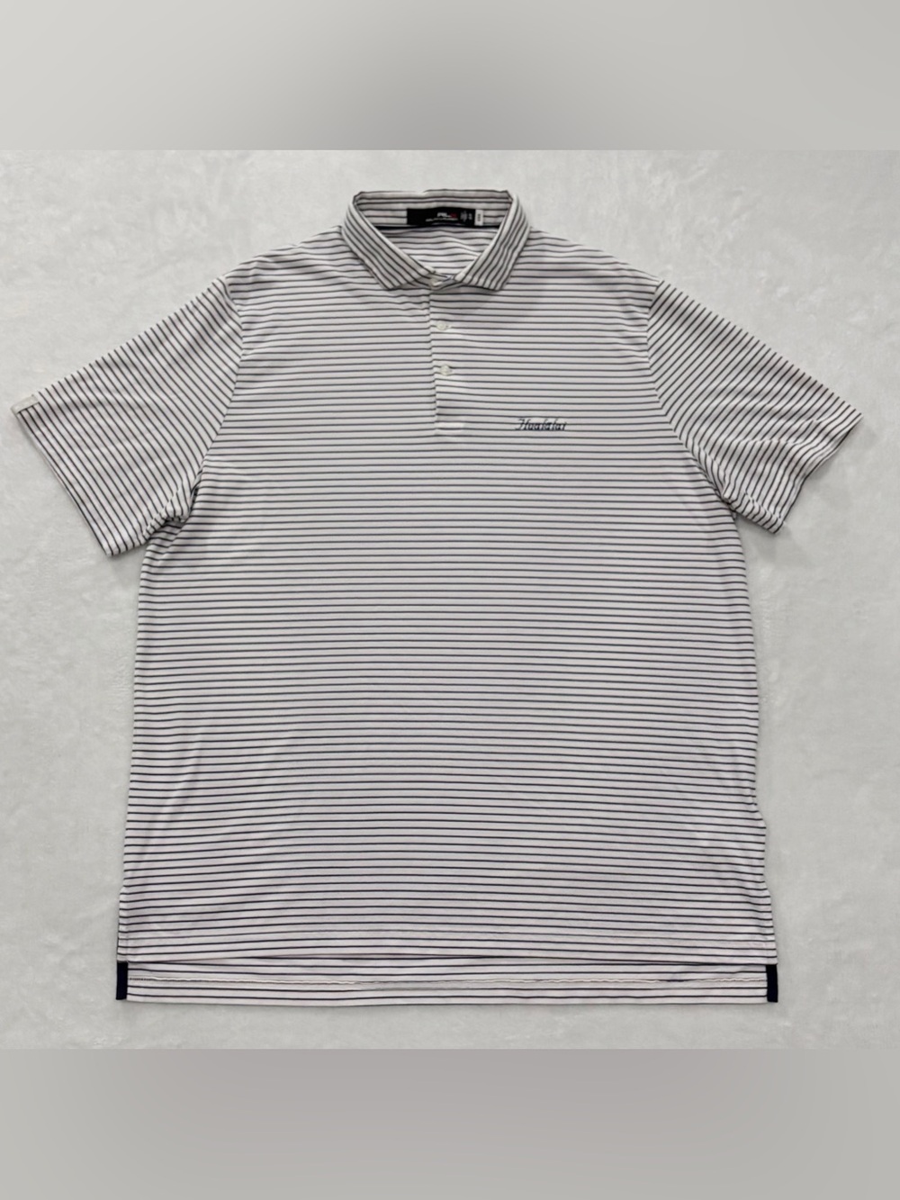 RLX Ralph Lauren Hualalai Golf Course Striped Polo Shirt Men’s Size XL